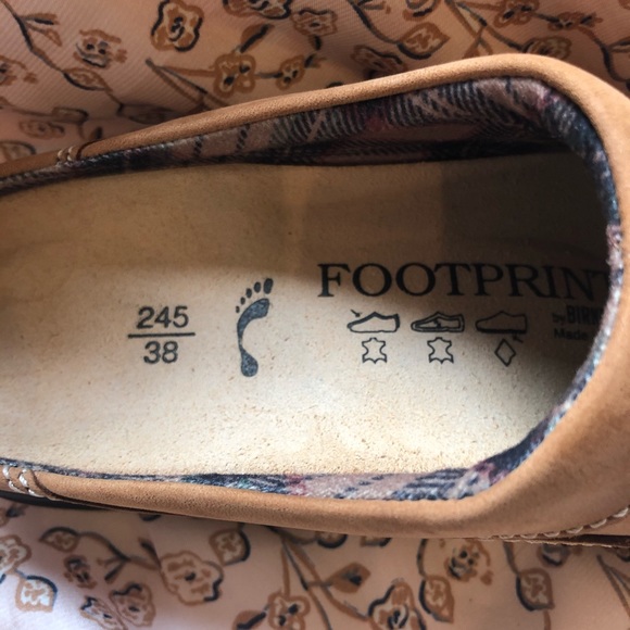 Footprints by Birkenstock tan leather slides - Picture 4 of 5